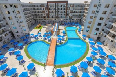 Sea View Studio in Tiba Golden Resort, Hurghada