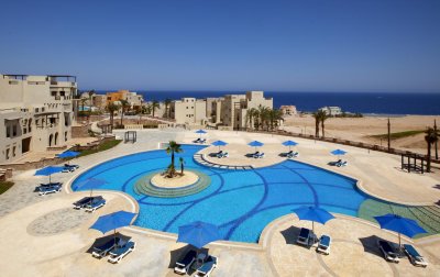 Apartment with Private Garden and Sea View in AZURA Sahl Hasheesh