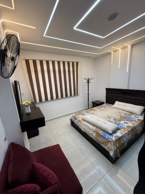 Furnished 55 m² One-Bedroom Apartment in El Kawther, Hurghada | Pool & Green Contract